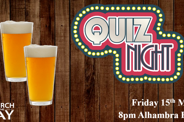 Pub Quiz 15th May